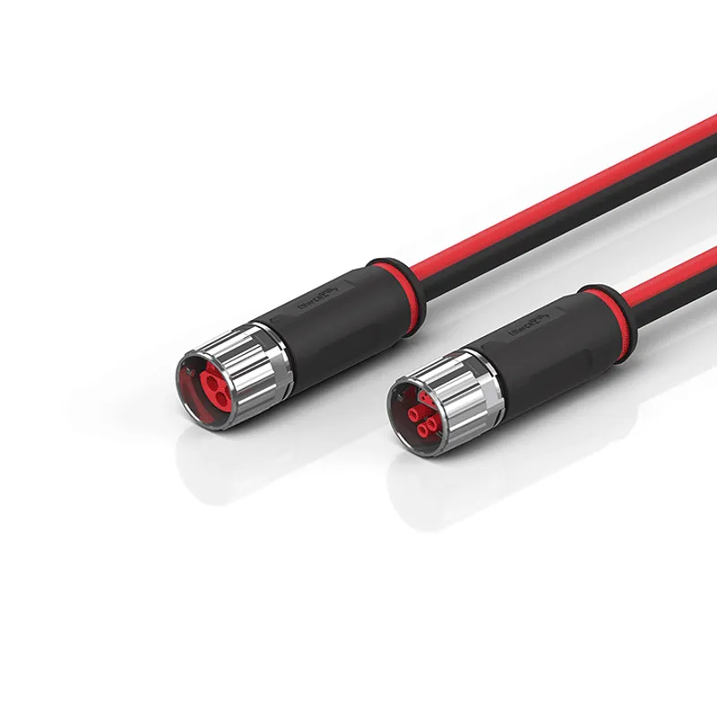 B17, ECP cable, PUR, 3 G 2.5 mm² + (1 x 4 x AWG22), drag-chain suitable, key 1 (24 V DC)