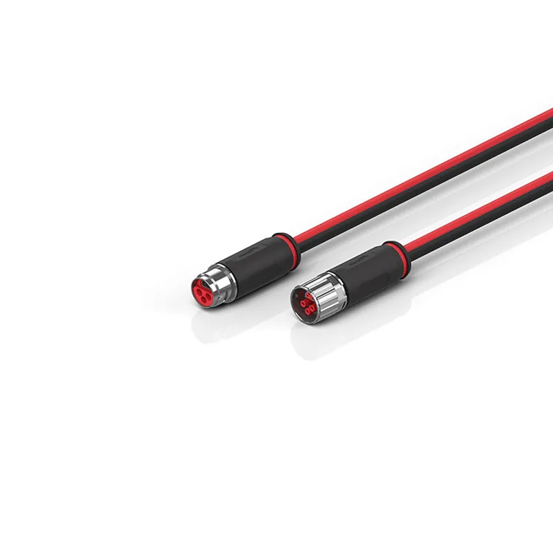 B17, ECP cable, PUR, 3 G 2.5 mm² + (1 x 4 x AWG22), drag-chain suitable, key 1 (24 V DC)