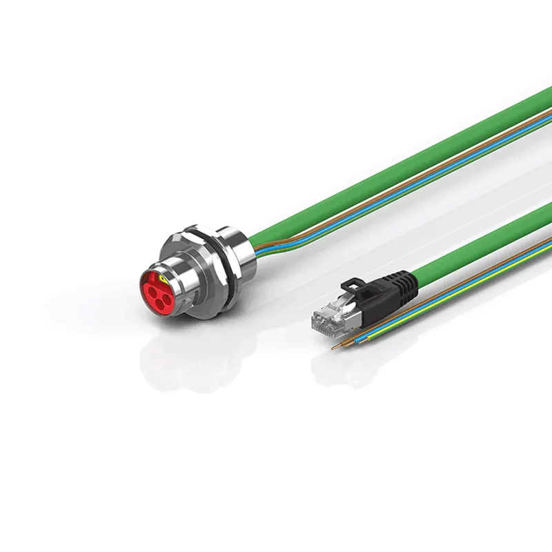 B17, ENP cable, PUR, 3 G 2.5 mm² + (1 x 4 x AWG22), drag-chain suitable, key 1 (24 V DC)