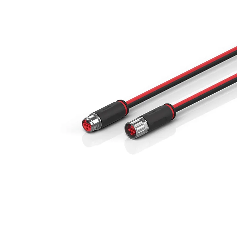 B17, ECP cable, PUR, 4 x 1.5 mm² + (1 x 4 x AWG22), drag-chain suitable, key 1 (2 x 24 V DC)