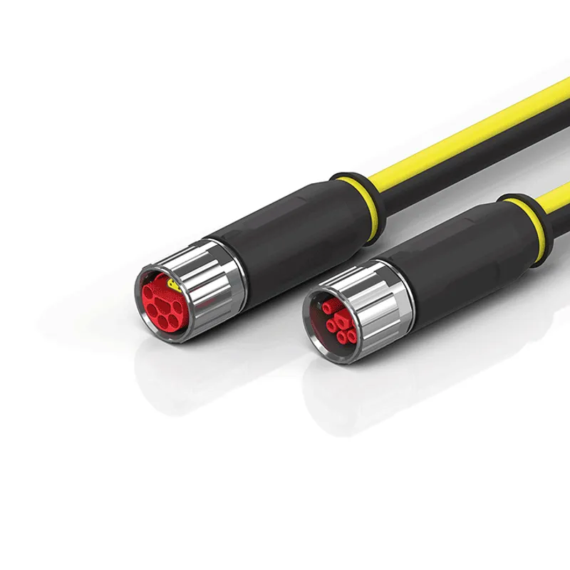 B23, ENP cable, PUR, 4 G 4.0 mm² + 2 x 2.5 mm² + (1 x 4 x AWG22), drag-chain suitable, key 1 (user-defined voltage)