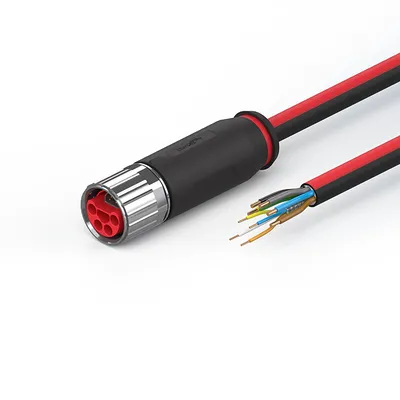 B17, ECP cable, PUR, 5 G 1.5 mm² + (1 x 4 x AWG22), drag-chain suitable, key (400 V AC)