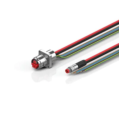 B17, ECP cable, PUR, 5 G 1.5 mm² + (1 x 4 x AWG22), drag-chain suitable, key 2 (400 V AC)