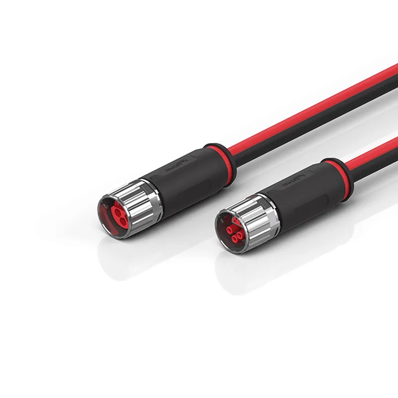 B17, ECP cable, PUR, 3 G 2.5 mm² + (1 x 4 x AWG22), drag-chain suitable, key 2 (230 V AC)