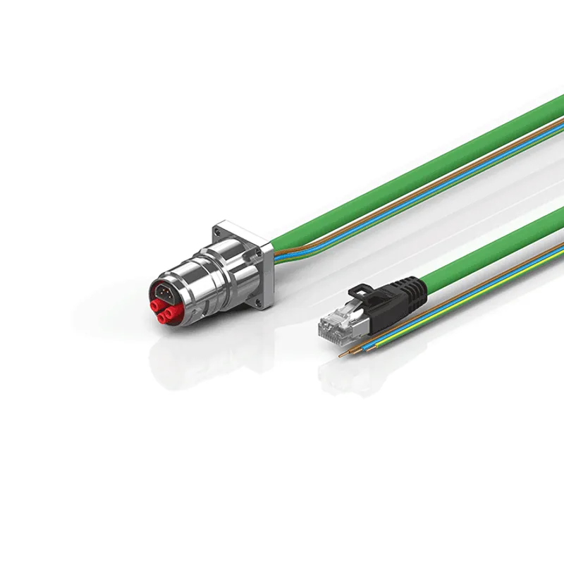 B17, ENP cable, PUR, 3 G 2.5 mm² + (1 x 4 x AWG22), drag-chain suitable, key 2 (230 V AC)