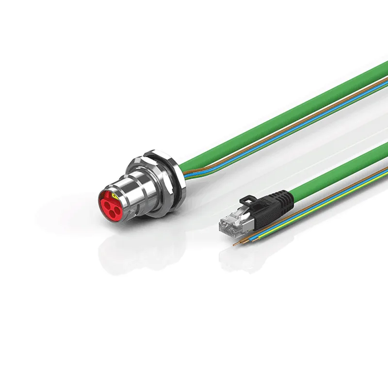 B17, ENP cable, PUR, 3 G 2.5 mm² + (1 x 4 x AWG22), drag-chain suitable, key 2 (230 V AC)