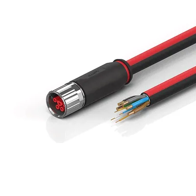 B23, ECP cable, PUR, 5 G 4.0 mm² + (1 x 4 x AWG22), drag-chain suitable, key 2 (400 V AC)