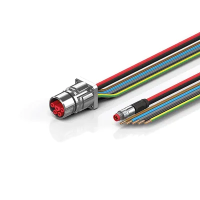 B23, ECP cable, PUR, 5 G 4.0 mm² + (1 x 4 x AWG22), drag-chain suitable, key 2 (400 V AC)