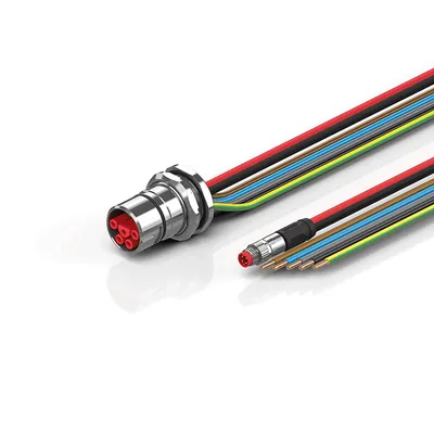 B23, ECP cable, PUR, 5 G 4.0 mm² + (1 x 4 x AWG22), drag-chain suitable, key 2 (400 V AC)