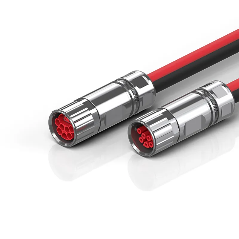 B23, ECP cable, PUR, 7 G 2.5 mm² + (1 x 4 x AWG22), drag-chain suitable, key 2 (400 V AC)