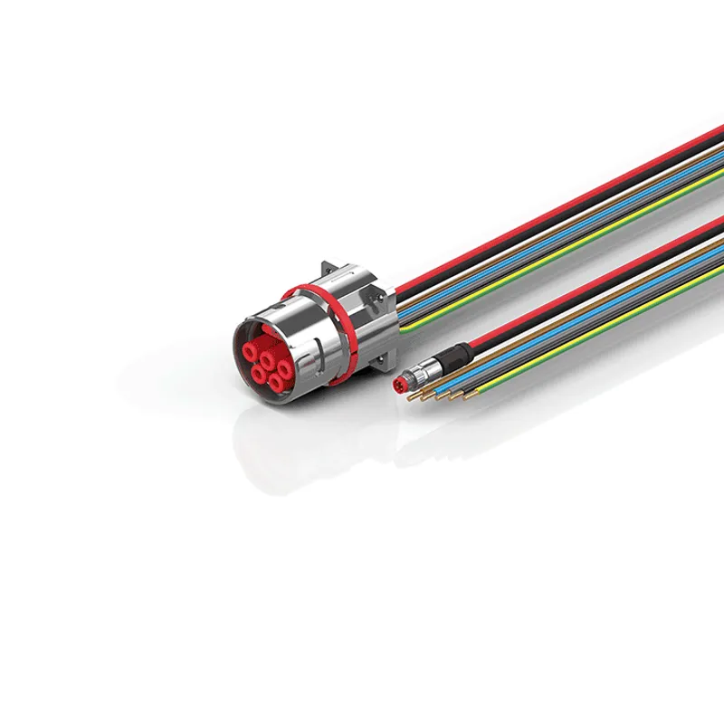 B40, ECP cable, PUR, 5 G 16.0 mm² + (1 x 4 x AWG22), drag-chain suitable, key 2 (400 V AC)