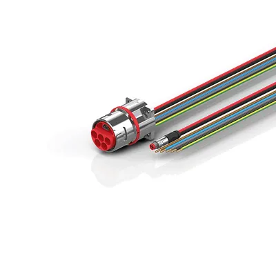 B40, ECP cable, PUR, 5 G 16.0 mm² + (1 x 4 x AWG22), drag-chain suitable, key 2 (400 V AC)
