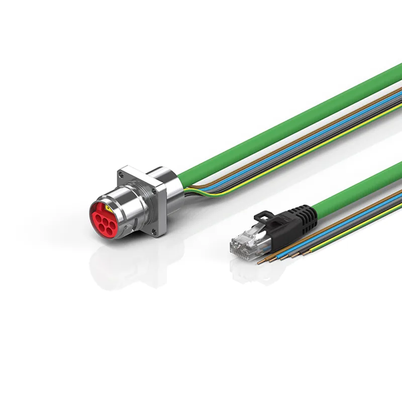 B17, ENP cable, PUR, 5 G 1.5 mm² + (1 x 4 x AWG22), drag-chain suitable, key 3 (user-defined voltage)