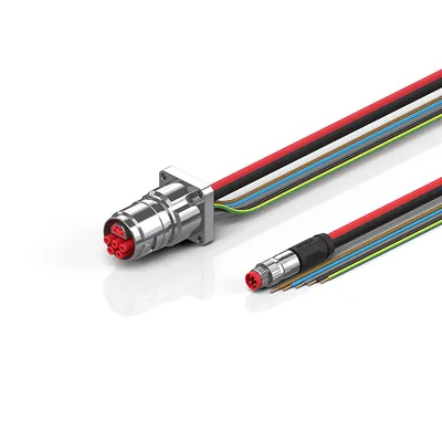 B17, ECP cable, PUR, 5 G 1.5 mm² + (1 x 4 x AWG22), drag-chain suitable, key 3 (user-defined voltage)