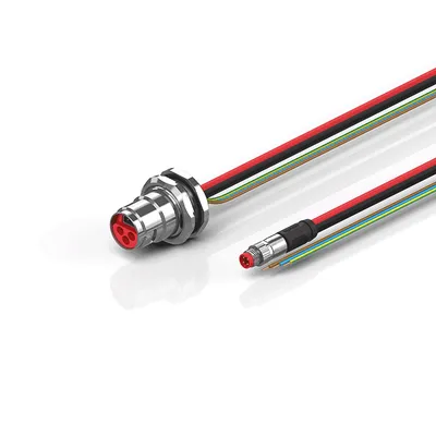 B17, ENP cable, PUR, 3 G 2.5 mm² + (1 x 4 x AWG22), drag-chain suitable, key 3 (user-defined voltage)