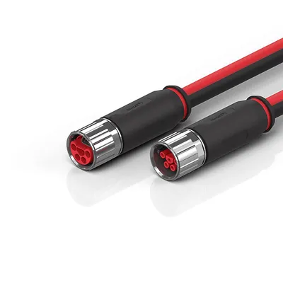 B23, ECP cable, PUR, 5 G 4.0 mm² + (1 x 4 x AWG22), drag-chain suitable, key 3 (user-defined voltage)