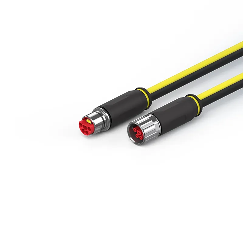 B23, ENP cable, PUR, 5 G 4.0 mm² + (1 x 4 x AWG22), drag-chain suitable, key 3 (user-defined voltage), XTS