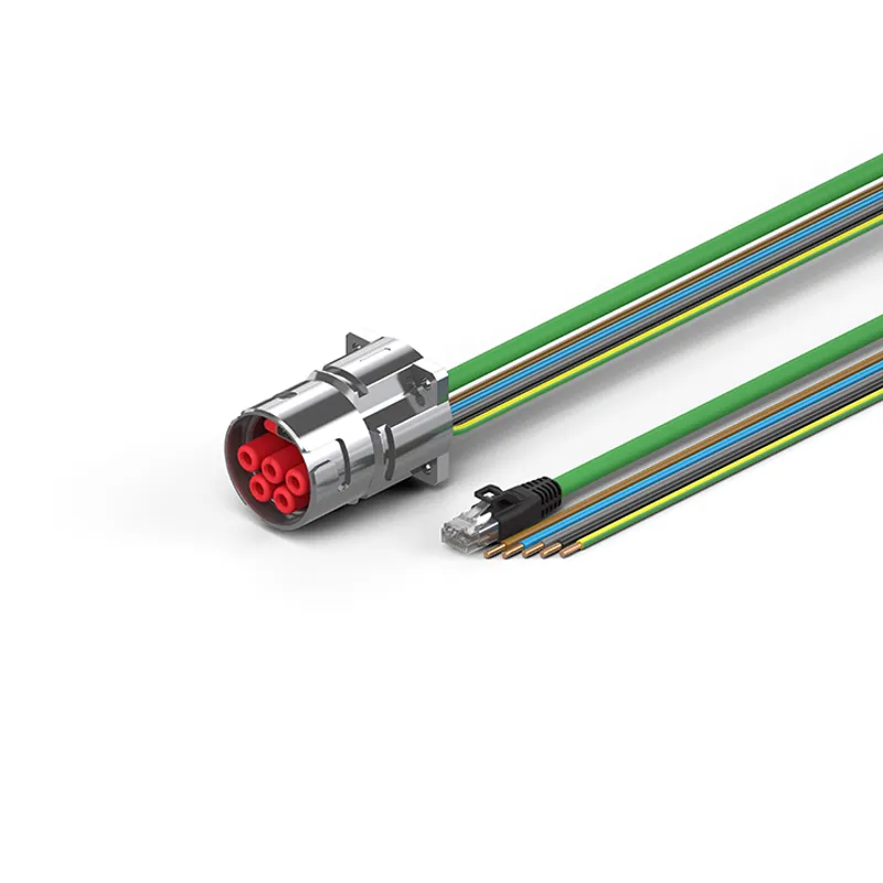 B40, ENP cable, PUR, 5 G 16.0 mm² + (1 x 4 x AWG22), drag-chain suitable, key 3 (user-defined voltage)