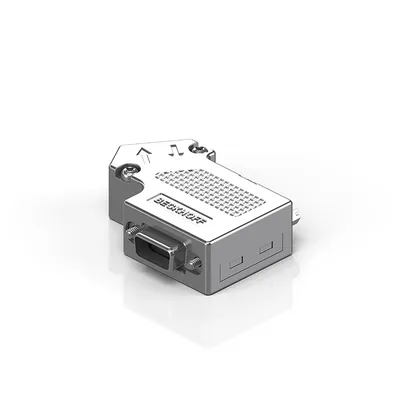 CANopen, D-sub connector, with integrated termination resistor