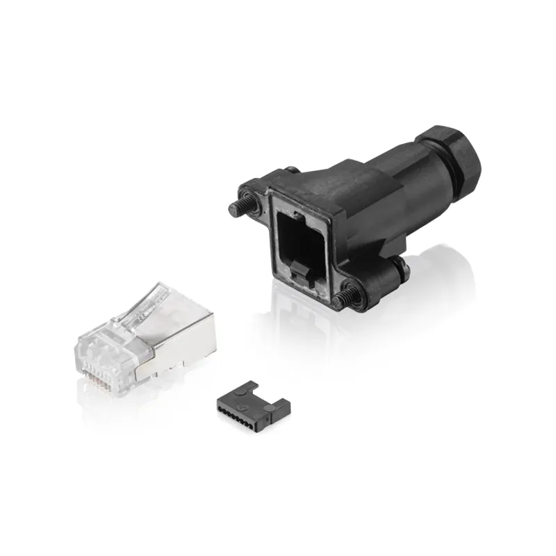 RJ45 plug field assembly, IP67
