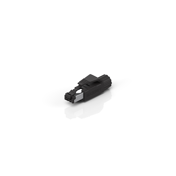 RJ45 plug field assembly, IP20, shielded
