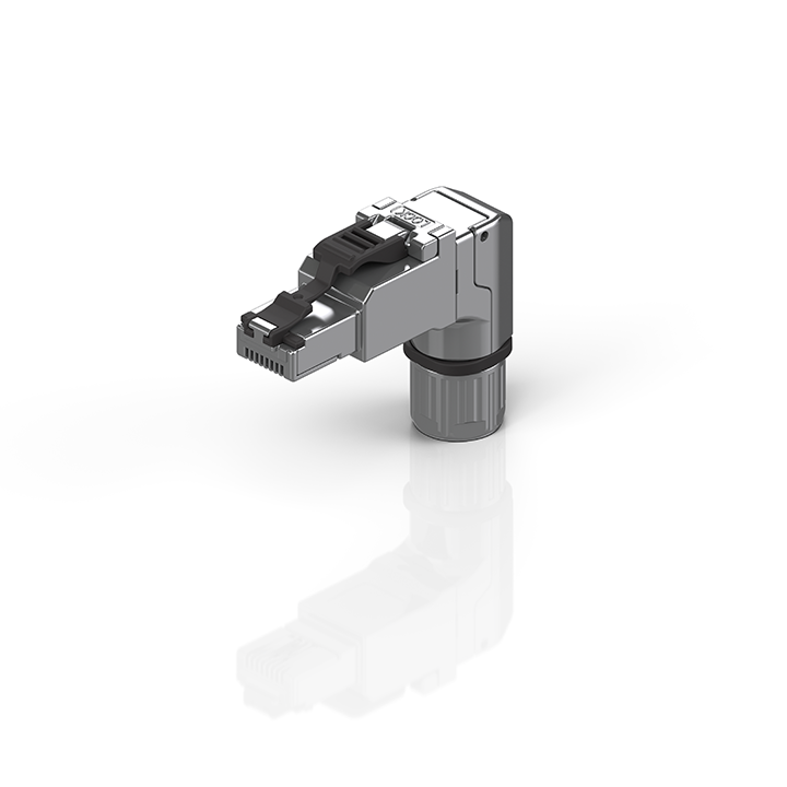 RJ45 plug field assembly, IP20, shielded