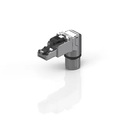 RJ45 plug field assembly, IP20, shielded