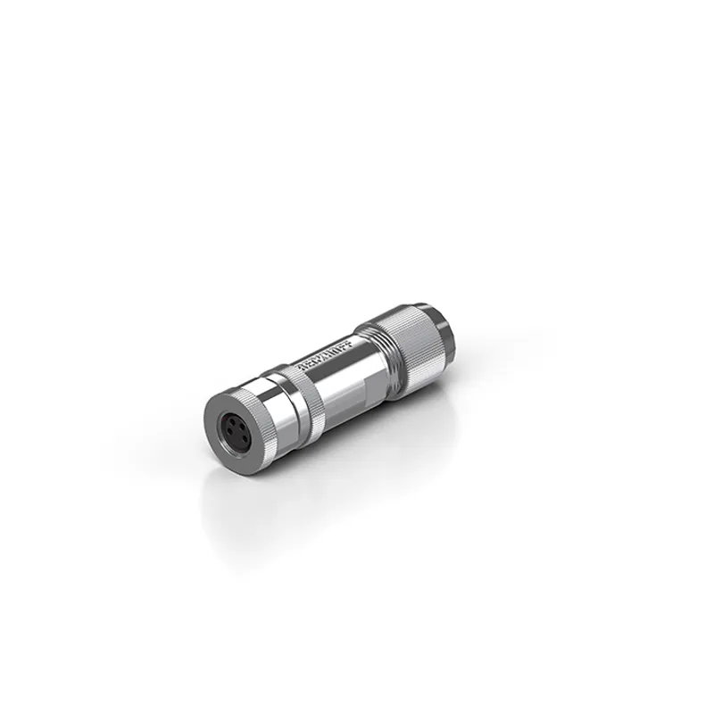 M8 socket field assembly, Ethernet/EtherCAT, IP67, shielded