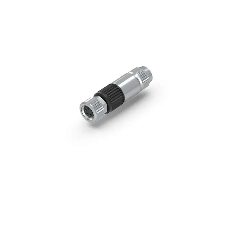 M8 socket field assembly, sensor and power, IP65/67