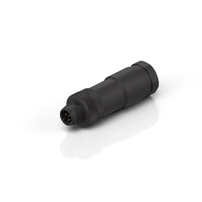 M12 duo plug field assembly, sensor, IP67