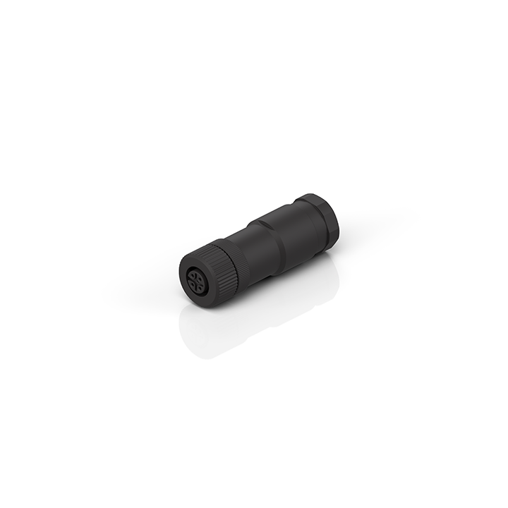 M12 duo socket field assembly, sensor, IP67