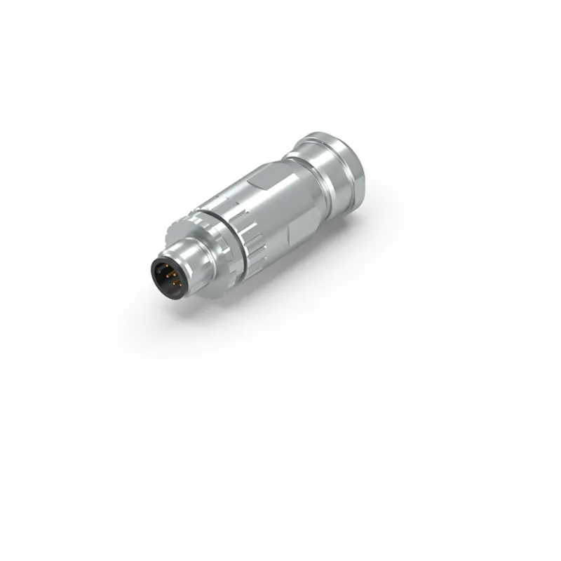 M12 plug field assembly, sensor, IP67, shielded