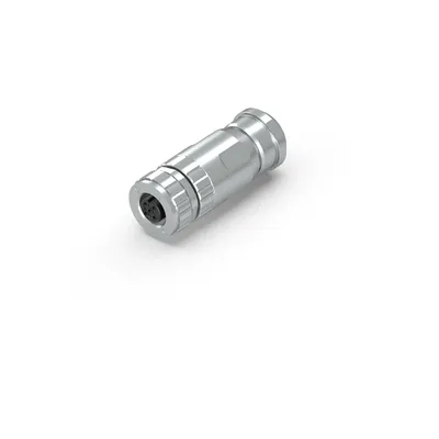 M12 socket field assembly, sensor, IP67, shielded