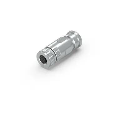 M12 socket field assembly, sensor, IP67, shielded