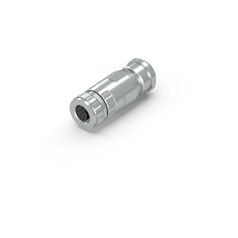 M12 socket field assembly, sensor, IP67, shielded