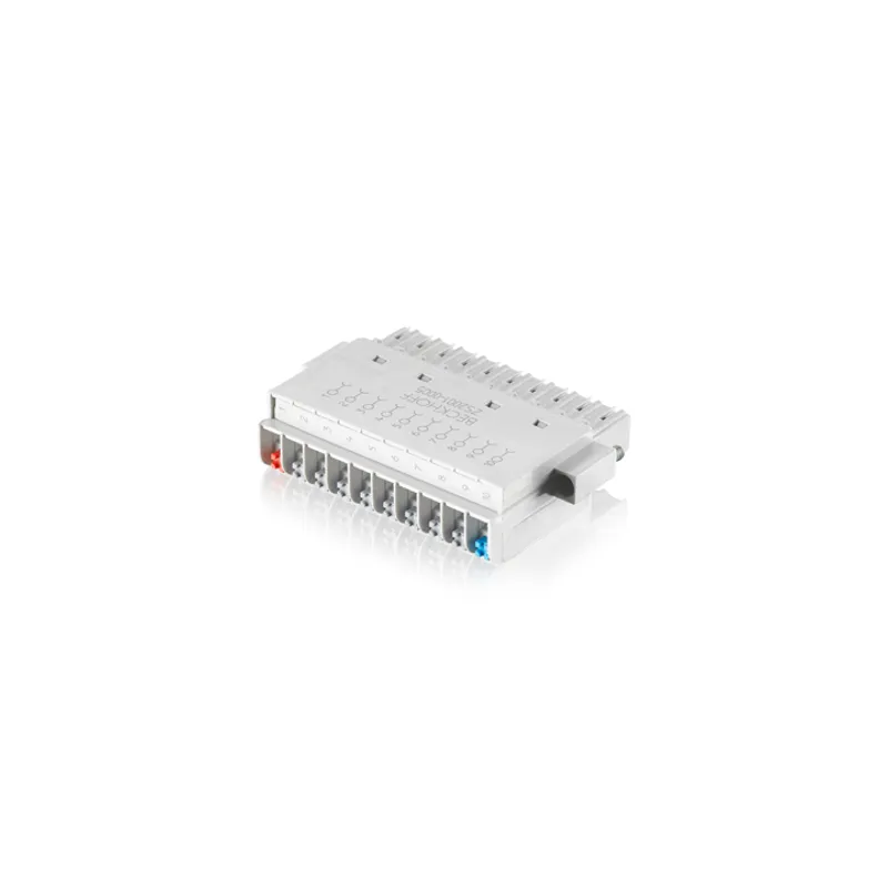 Female header with spring connection as IP20 plug-in connection level for KM or EM modules, EP2316-0003, EPP2316-0003 and IE2403, 1 x 10-pin, without LED, labeling 1...10