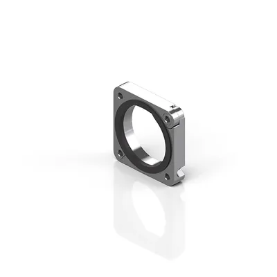 Metal flange