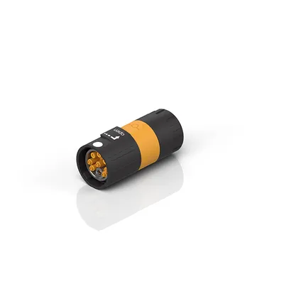 EMC power connector, 9 contacts contained