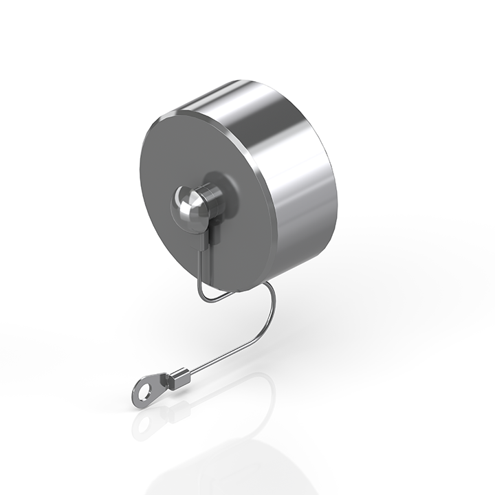 M40 protection cap, socket, metal, IP67