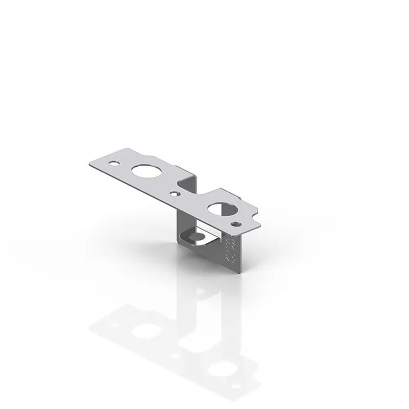 Shielding bracket for EtherCAT connection of EtherCAT Box modules with a width of 60 mm