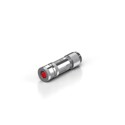 M8 socket field assembly, IP65/67, screw, shielded