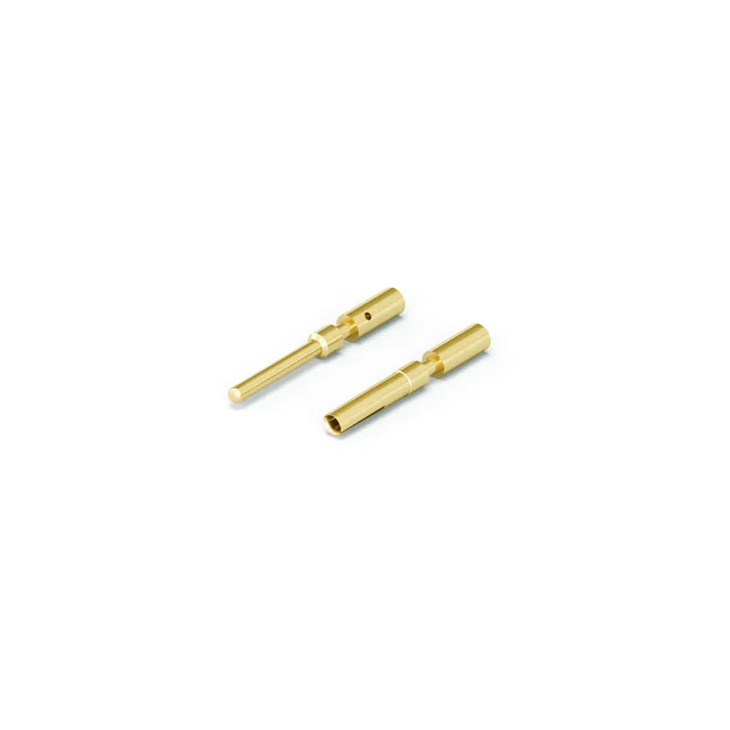 M12 crimp contact, male, 1.5 mm²