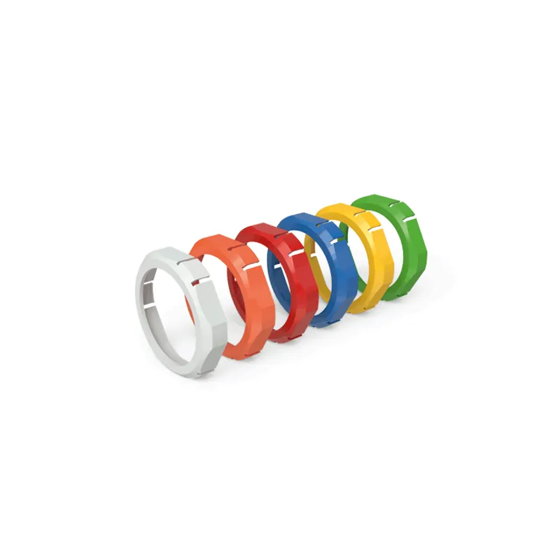 B12 color coding flange for front/rear assembly, gray