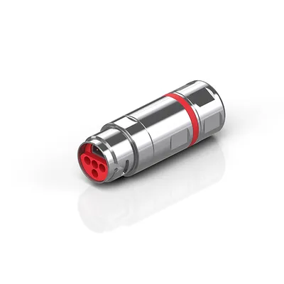 Socket, field assembly, EtherCAT P, IP65/67, shielded