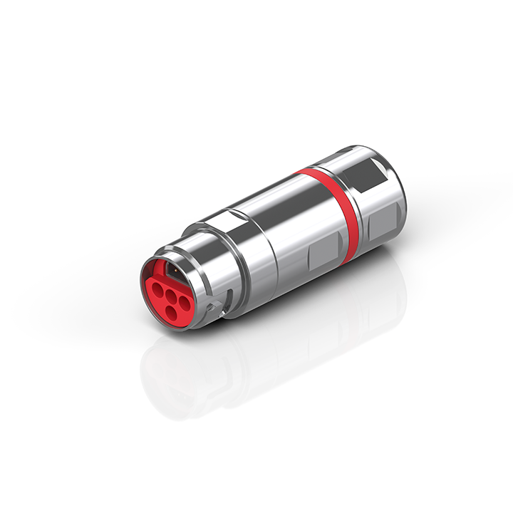 Socket, field assembly, EtherCAT P, IP65/67, shielded