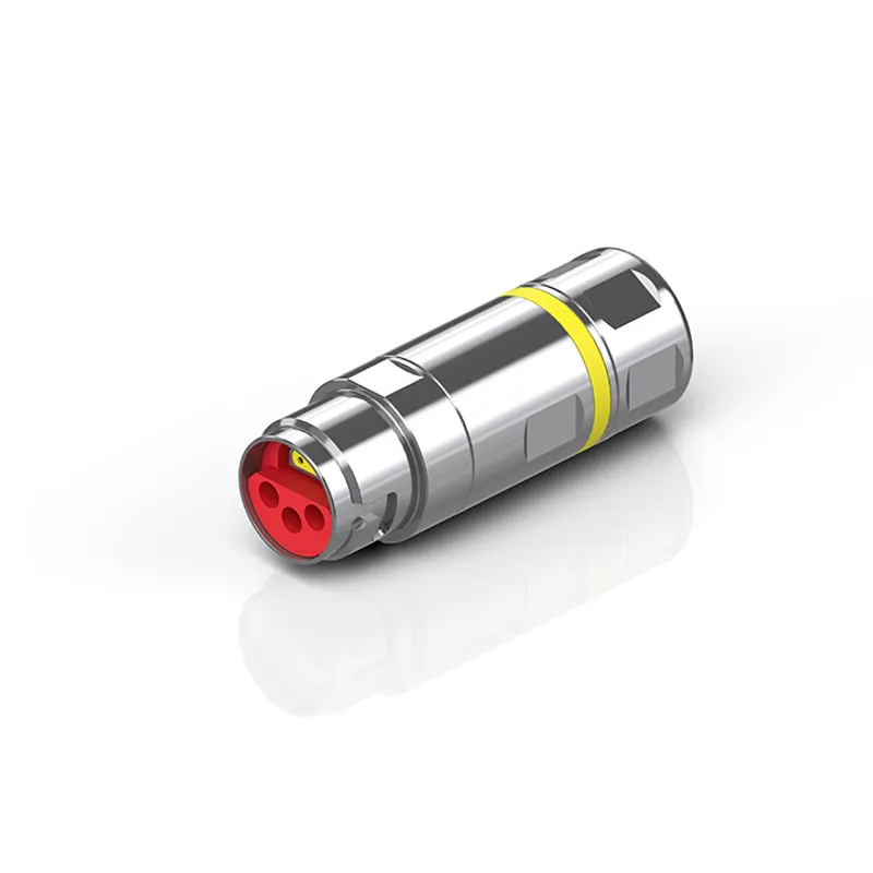 Socket, field assembly, EtherCAT/Ethernet, IP65/67, shielded