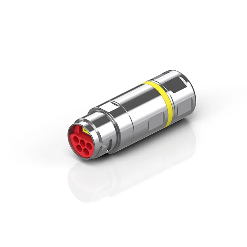 Socket, field assembly, EtherCAT/Ethernet, IP65/67, shielded