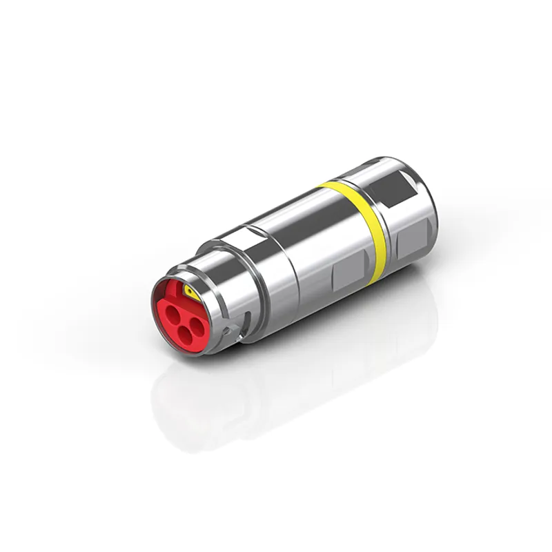 Socket, field assembly, EtherCAT/Ethernet, IP65/67, shielded