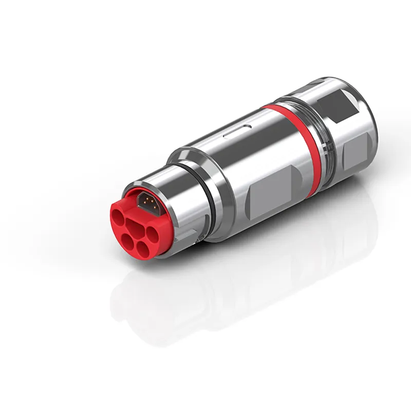 Socket, field assembly, EtherCAT P, IP65/67, shielded