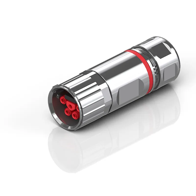 Plug, field assembly, Power, IP65/67, 5 power contacts contained: Type ZS7000-C018
